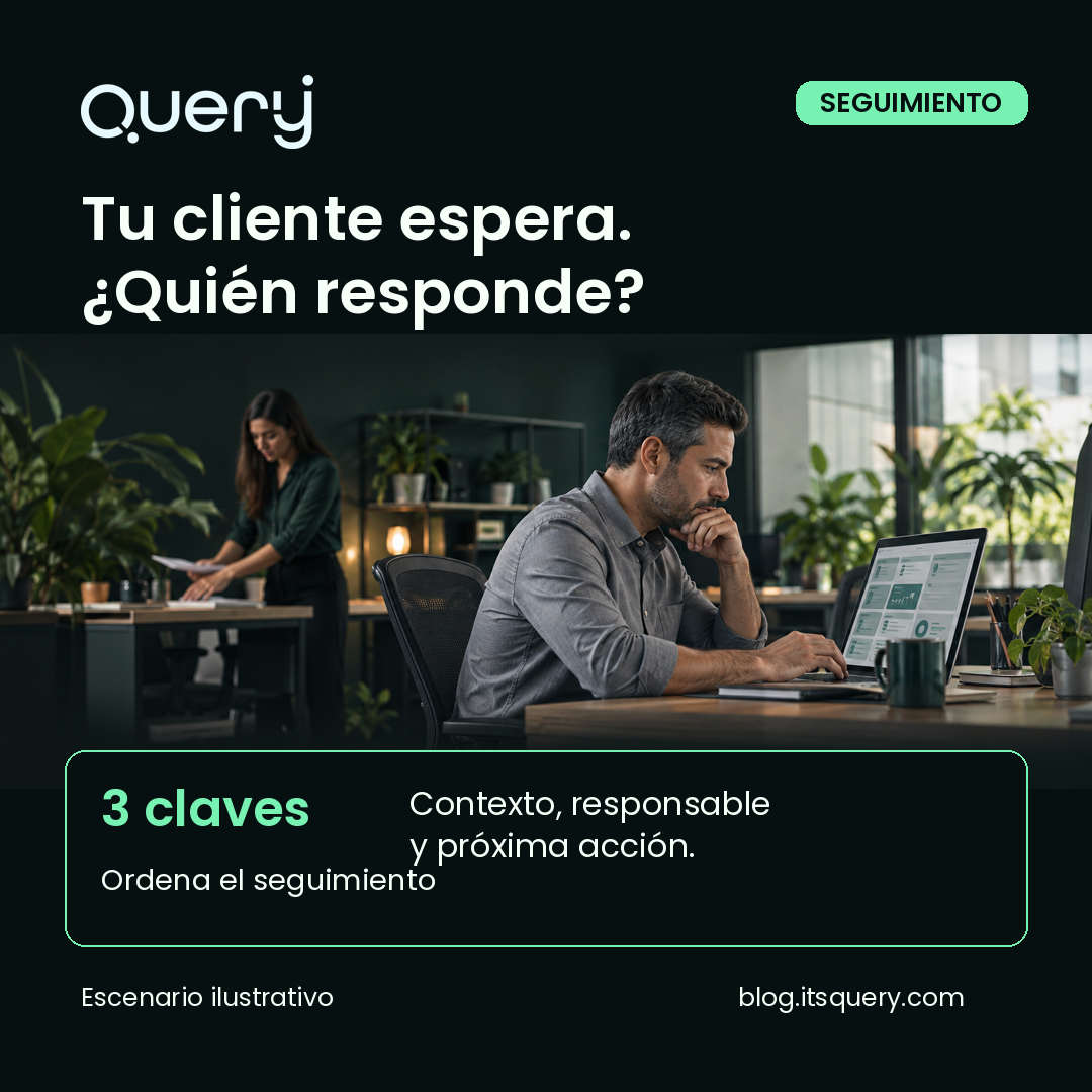 Portada del artículo: Tu cliente espera respuesta: el problema no es otro chat, es un responsable